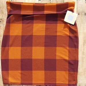 LuLaRoe Cassie Skirt - Plaid